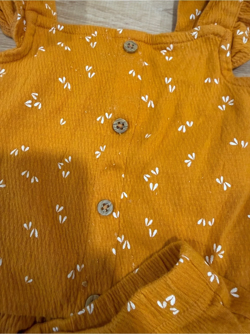 Carter's Pink, Mustard & Purple Girls' Matching Summer Sets